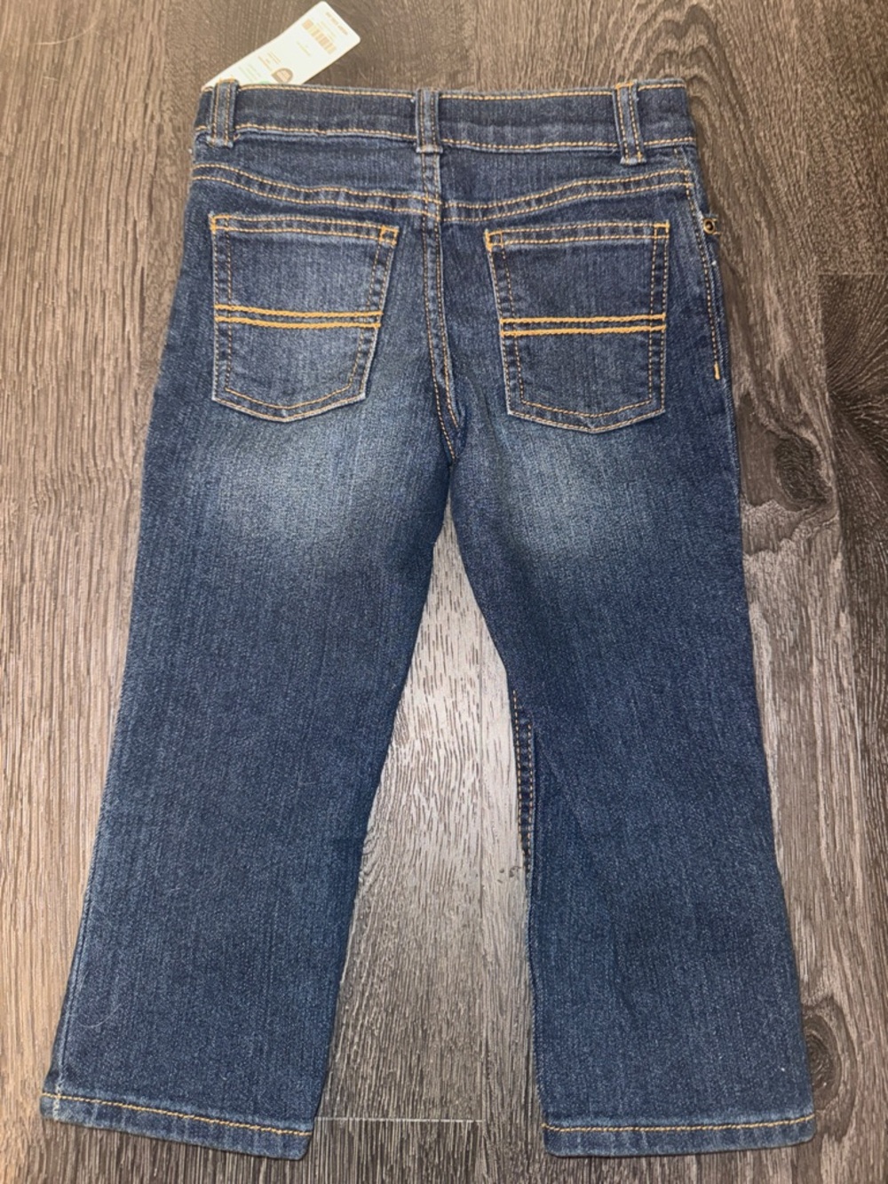 Classic Dark Wash Kids Jeans - Dark Blue 2T